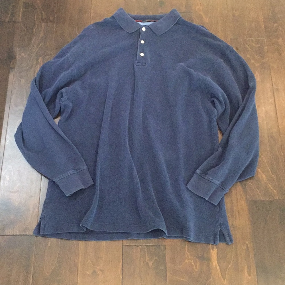 Men’s long sleeves golf shirt